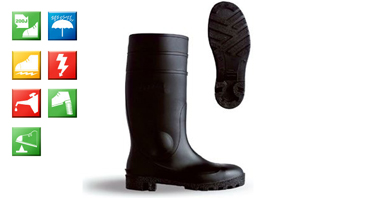 WCAM - Safety Wellingtons - 142PP - REQUIRED UNIFORM